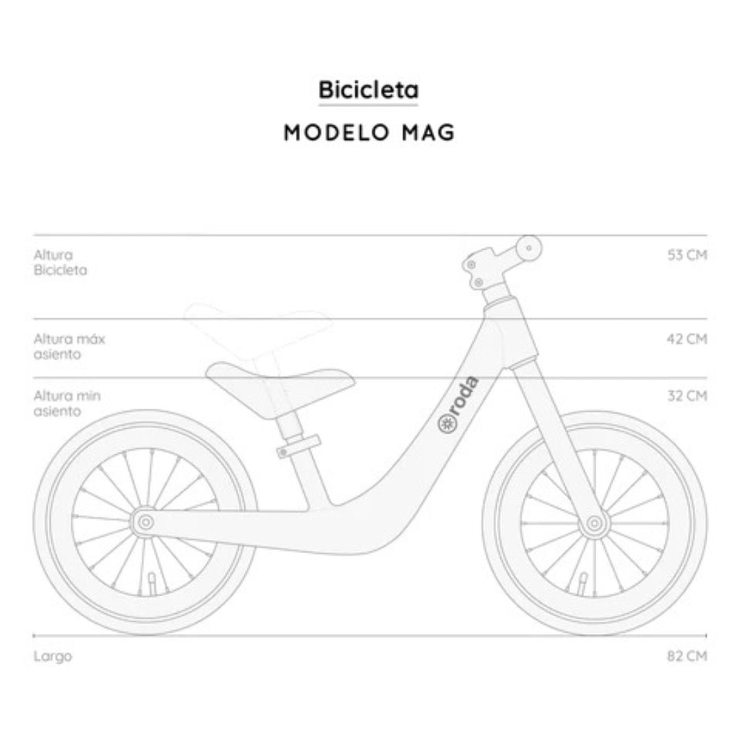 Bicicleta Roda Mag