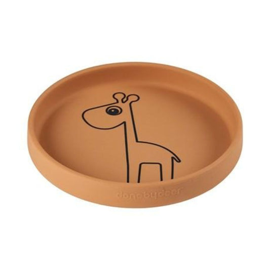 Plato de Silicona Raffi mostaza