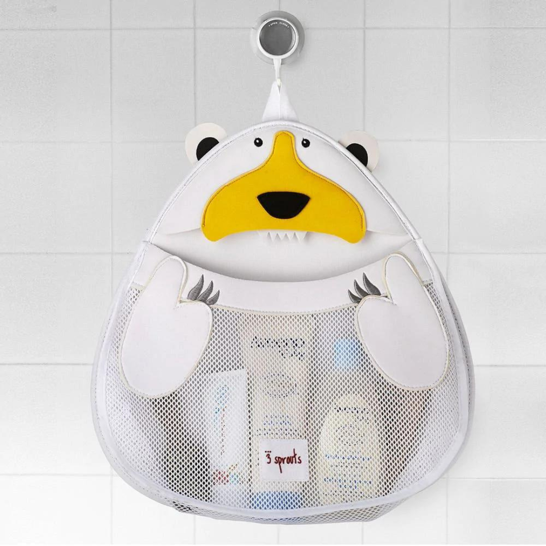 Organizador de baño Oso Polar Blanco