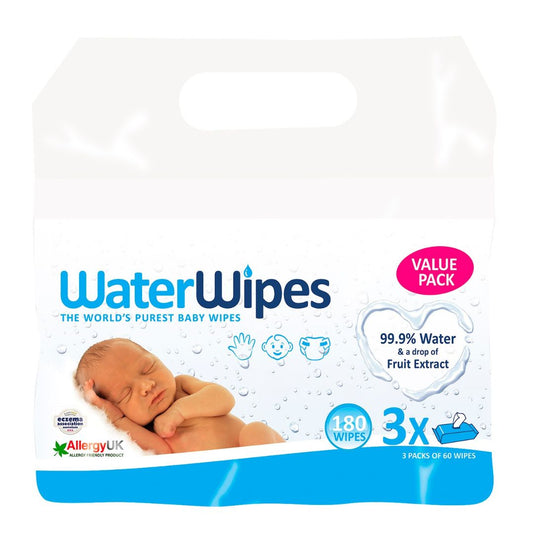 Toallitas Húmedas 180 unidades WaterWipes